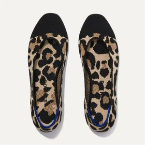 Rothy's The Square Flat in Desert Cat